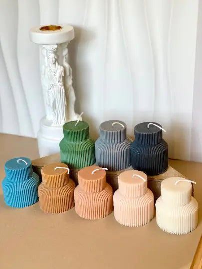 Ribbed Pedestal Pillar